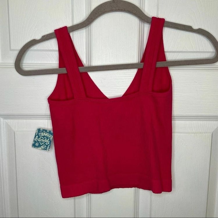 Red Crop Top Tank 2